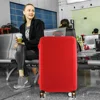 Travel Suitcase Dust Luggage Protective Elastic Luggage Cover for 18-28 Inch Trolley Case Gold  Series Travel Accessories 6
