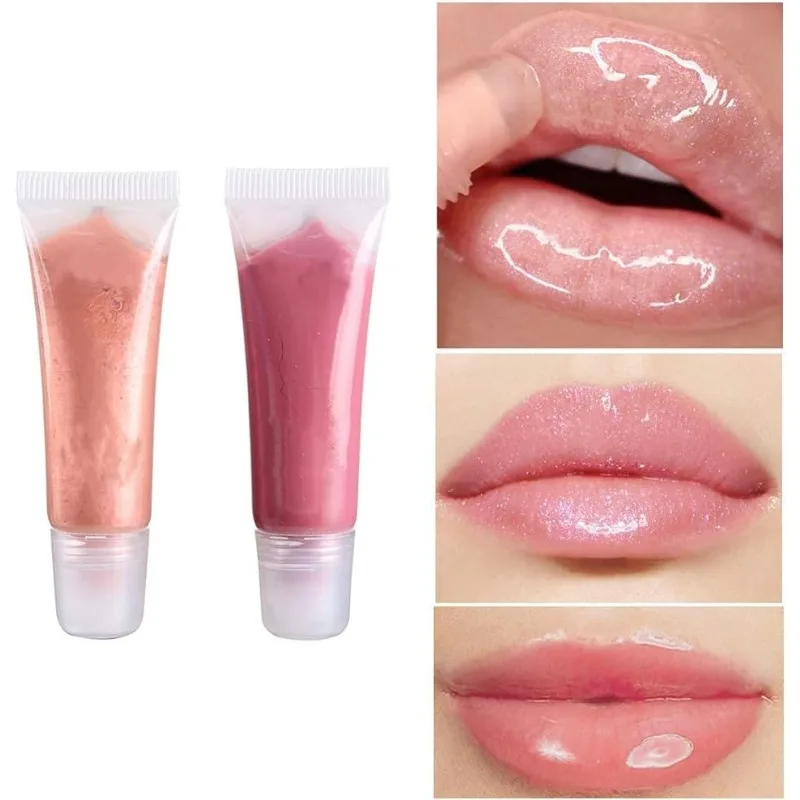 Mini Clear Soft Empty Lip Balm Tubes 6pcs 5/10ml Portable Travel Lip Gloss Containers DIY Makeup Packaging Tools Women/girl makeup empty bottle cosmetic bottle mini cosmetic bottle cosmetic sample container cosmetic dispenser bottle refillable cosmetic bottle cosmetic bottle set