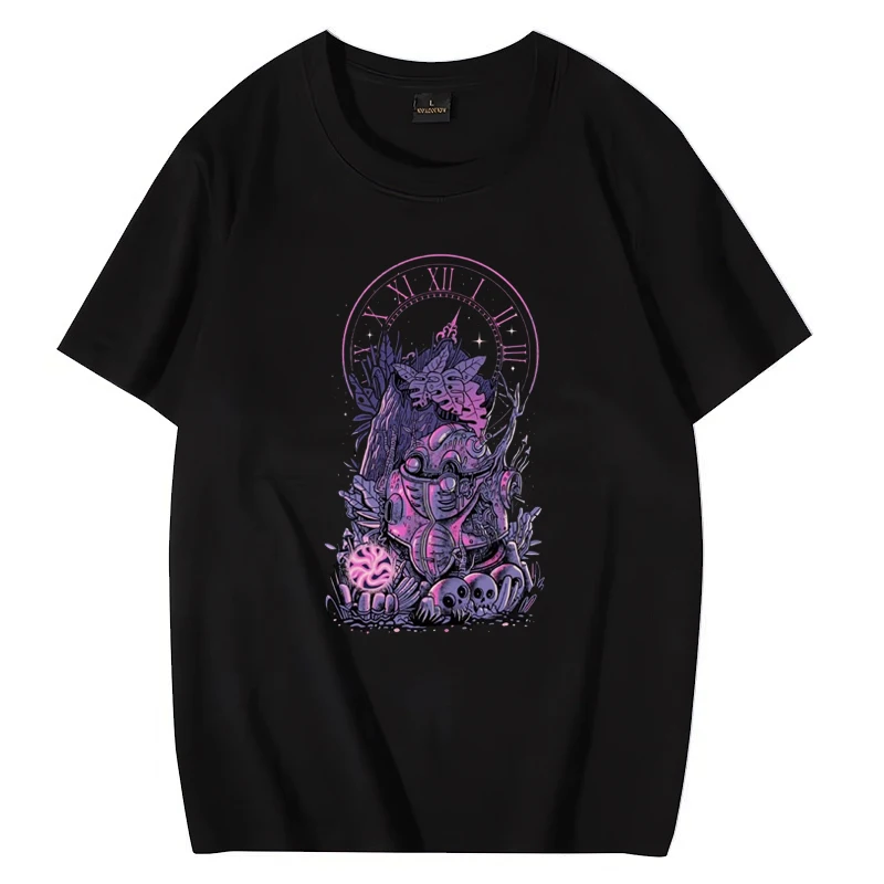 

2023 New Men Women T-Shirt Summer Corridors of time Graphics Oversized t shirt Unisex harajuku 90s throwback Tees