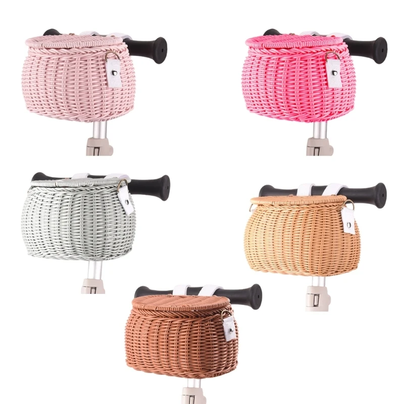 Plastic Bicycles Basket Handlebars Basket Childrens Bicycles Tricycle