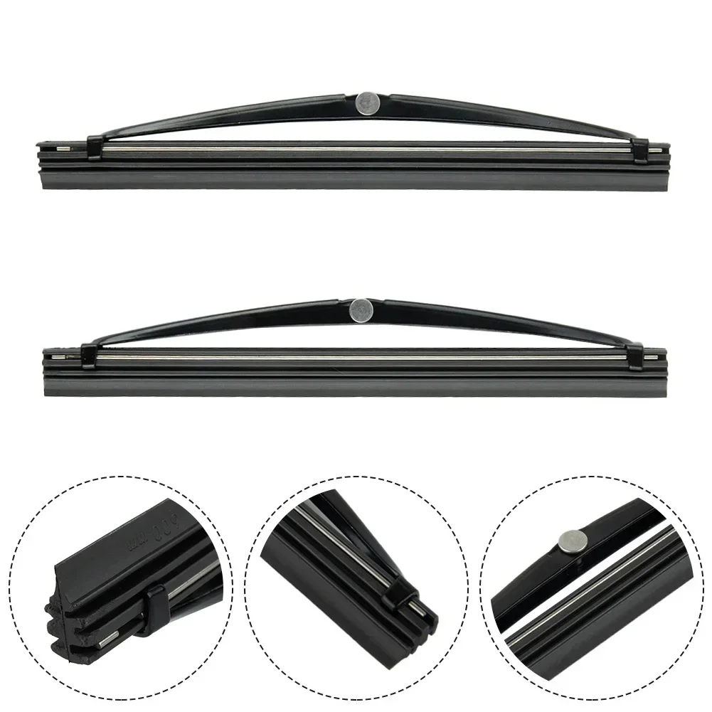 Wiper Blades 274431 2pcs Accessories For Volvo 960 S80 S90 Headlight Headlamp Metal + Rubber