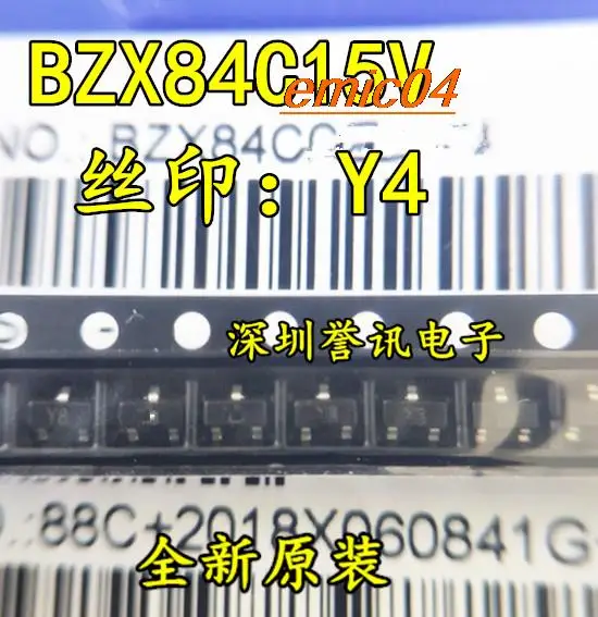 

Оригинальный запас BZT52C12V 12В: WH SOD-123 100