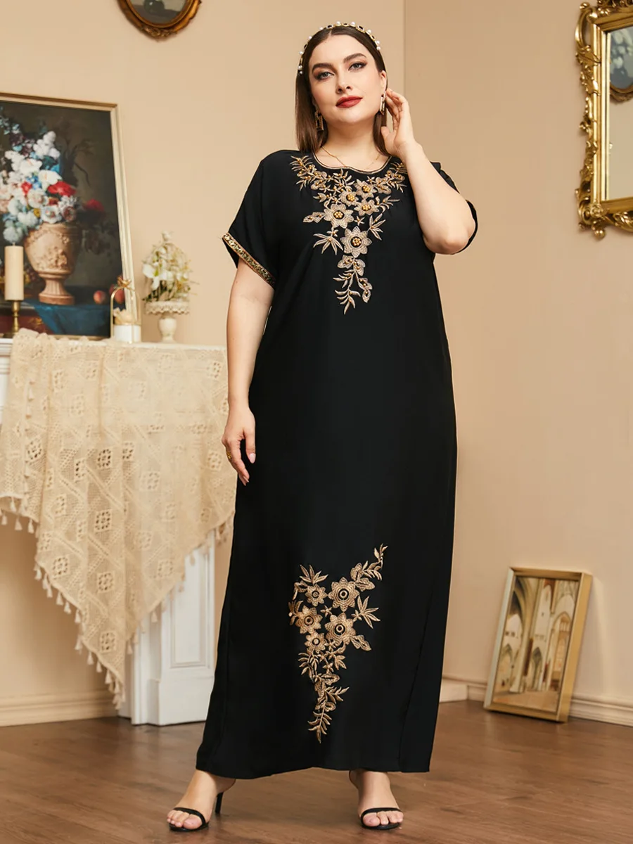 

Eid Abaya Dubai Kaftan Muslim Party Dress African Evening Dresses Abayas for Women Islam Clothing Caftan Robe Musulman De Mode