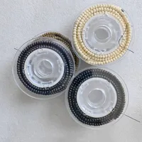 500pcs Pre-Loaded Hair Extension Nano Rings 3mm Silicone Lined Beads For Nano Ring Human Hair Extensions 2