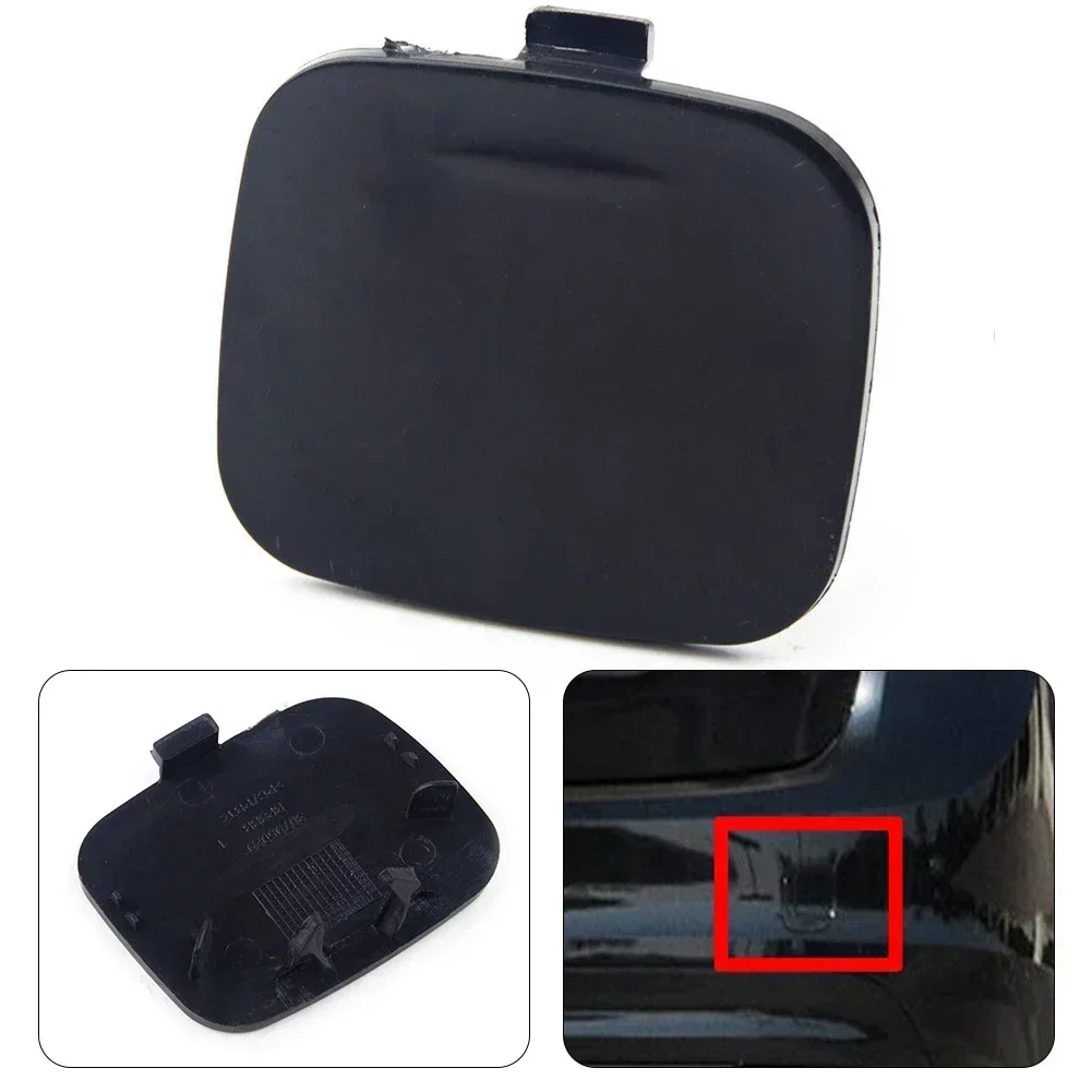 KIMISS Tappo Copertura Gancio Traino Paraurti Anteriore Nero - 1375861 Per MK6 2005-2008