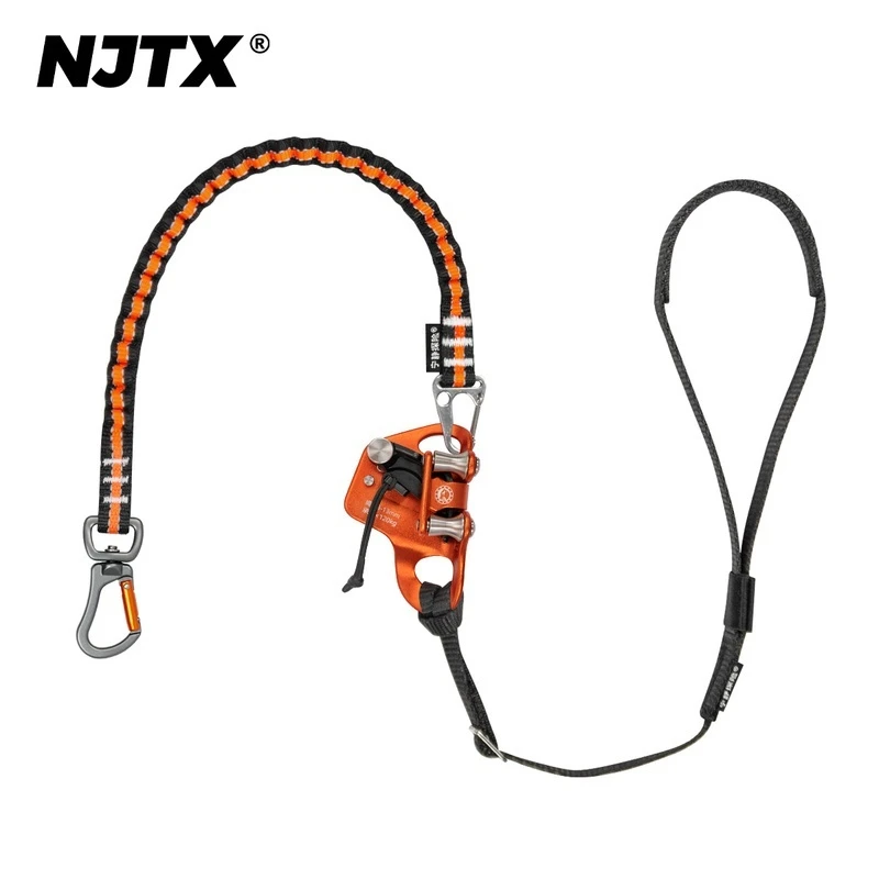 NJTX Adventure Rope Pedal Aerial Work Hole Climbing Tree Climbing Rope Lifter