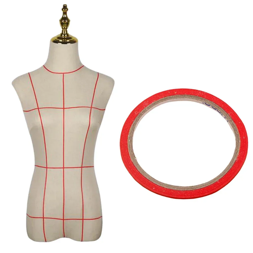 1pc 3mm*20m Draping Tape Mannequin Marking Tape Clothes Sewing Whiteboard Making Self-Adhesive Artist Tape For Sewing Marks