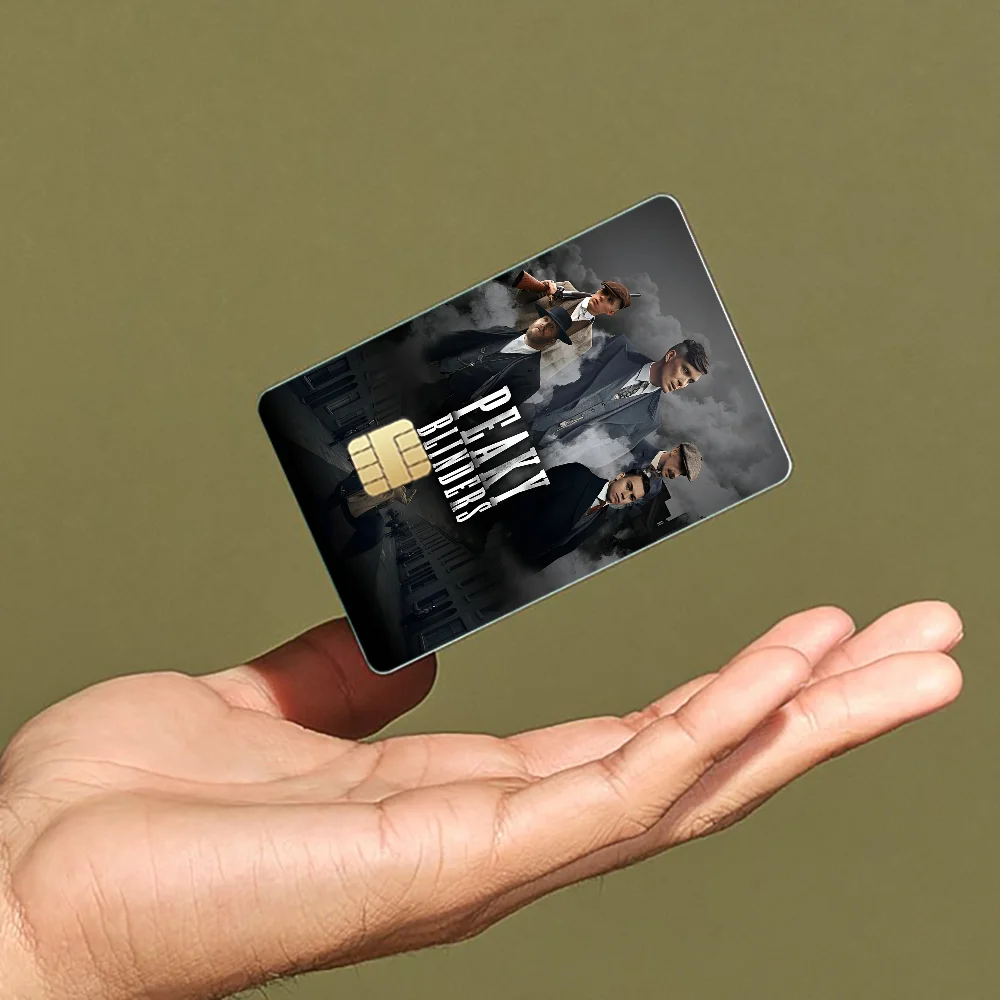 Movie P-Peaky B-Blinders TV Hot Sale Amine Credit Debit Bank Card Bus Card Film Skin Sticker