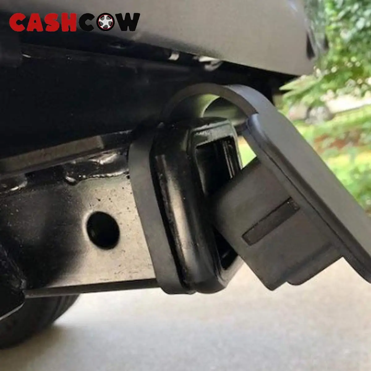 Tow Bar Ball Cover Car Tow Hook Cover 2 Inch Auto Trailer Hitch Cover Plug Caps For Toyota RAV4 Tundra Tacoma Highlander FJ Land Cruiser 4Runner Tacoma Tundra