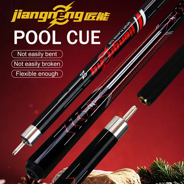 Monster Shaped 13mm Professional Billiards Pool Cue Stick Shaft Stylish Red Design Smooth Grip Medium 19.3 oz for Nine Ball Gift 1
