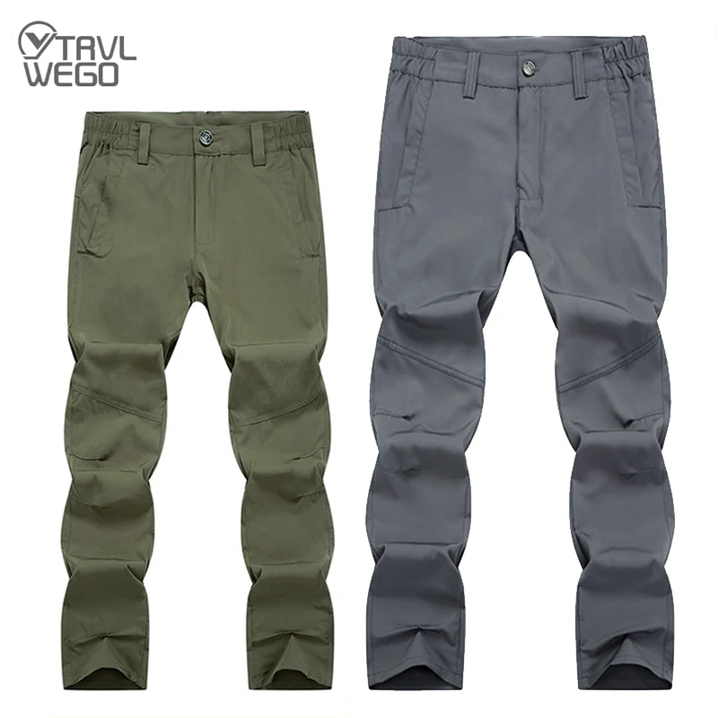 Summer Men Trekking Camping Thin Elastic Quick Drying Breathable Pants Outdoor Sports Cycling Fishing Fishing Trousers For TRVLWEGO