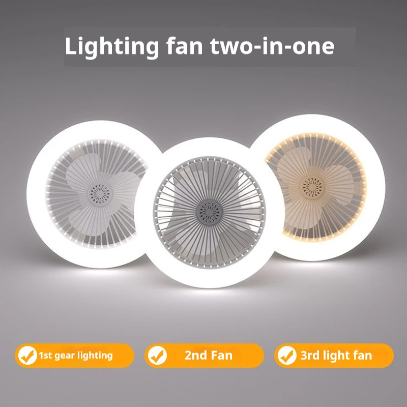 Led fanlight E27 screw ceiling fanlight home kitchen ceiling remote control fanlamp energy light led ceiling fan lights,led fan light
