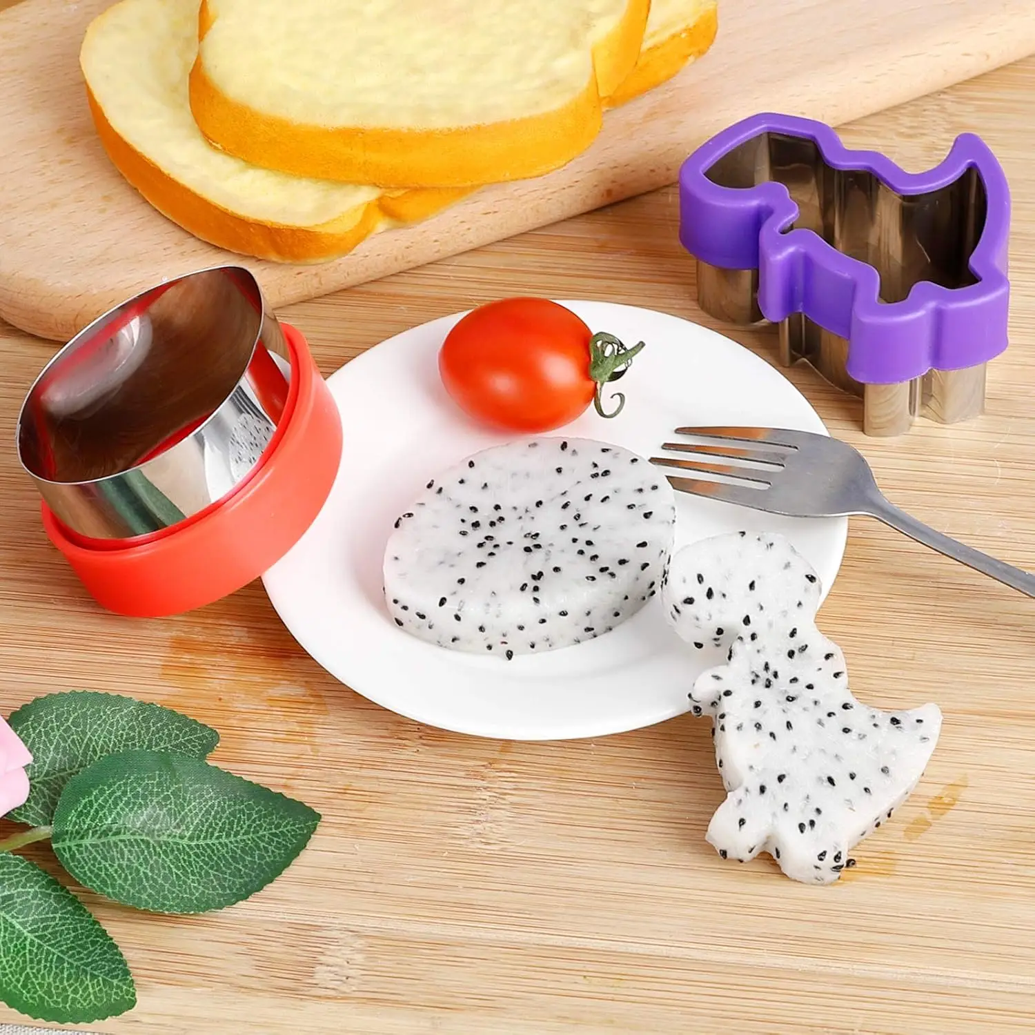 Cartoon Dinosaur Biscuit Molds Stainless Steel Cutter Mold Cookie Baking Tools Cake Decorating Pastry Set Kitchen Accessories