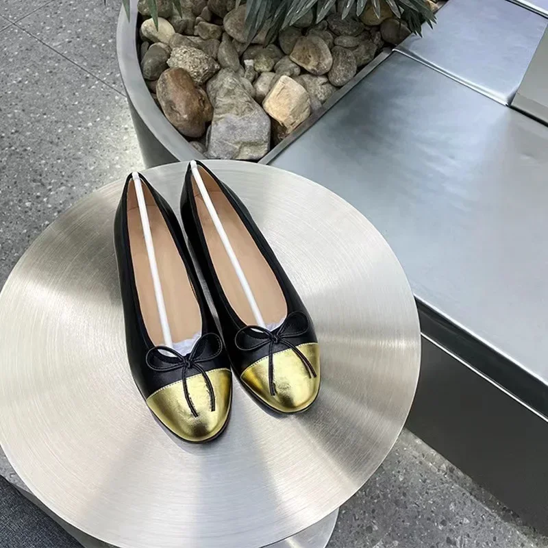 2024 Autumn Winter Butterfly Flat Bottom Dance Shoes Women s Round Toe Single Shoes