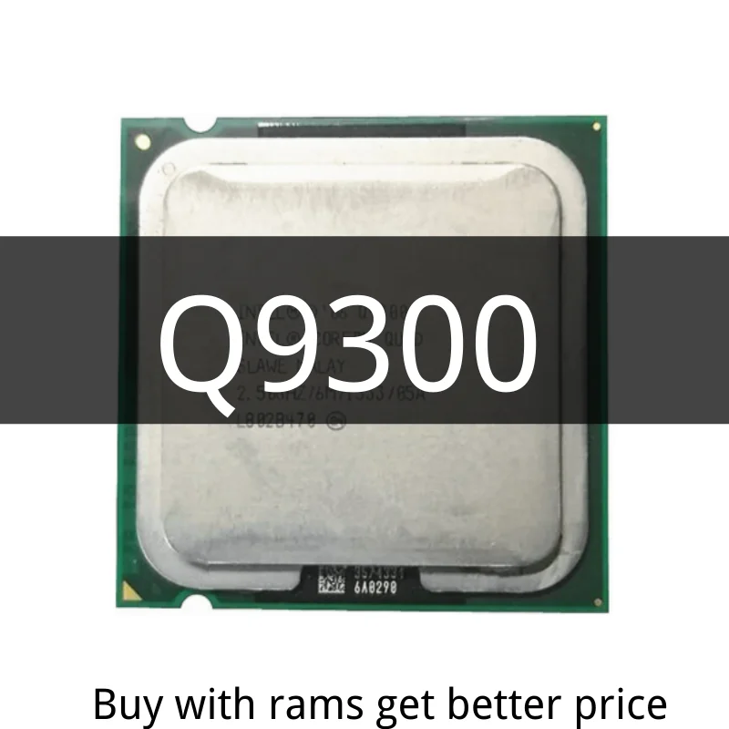 Core 2 Quad Q9300 2.5 GHz Quad-Core CPU Processor 6M 95W LGA 775 cpus