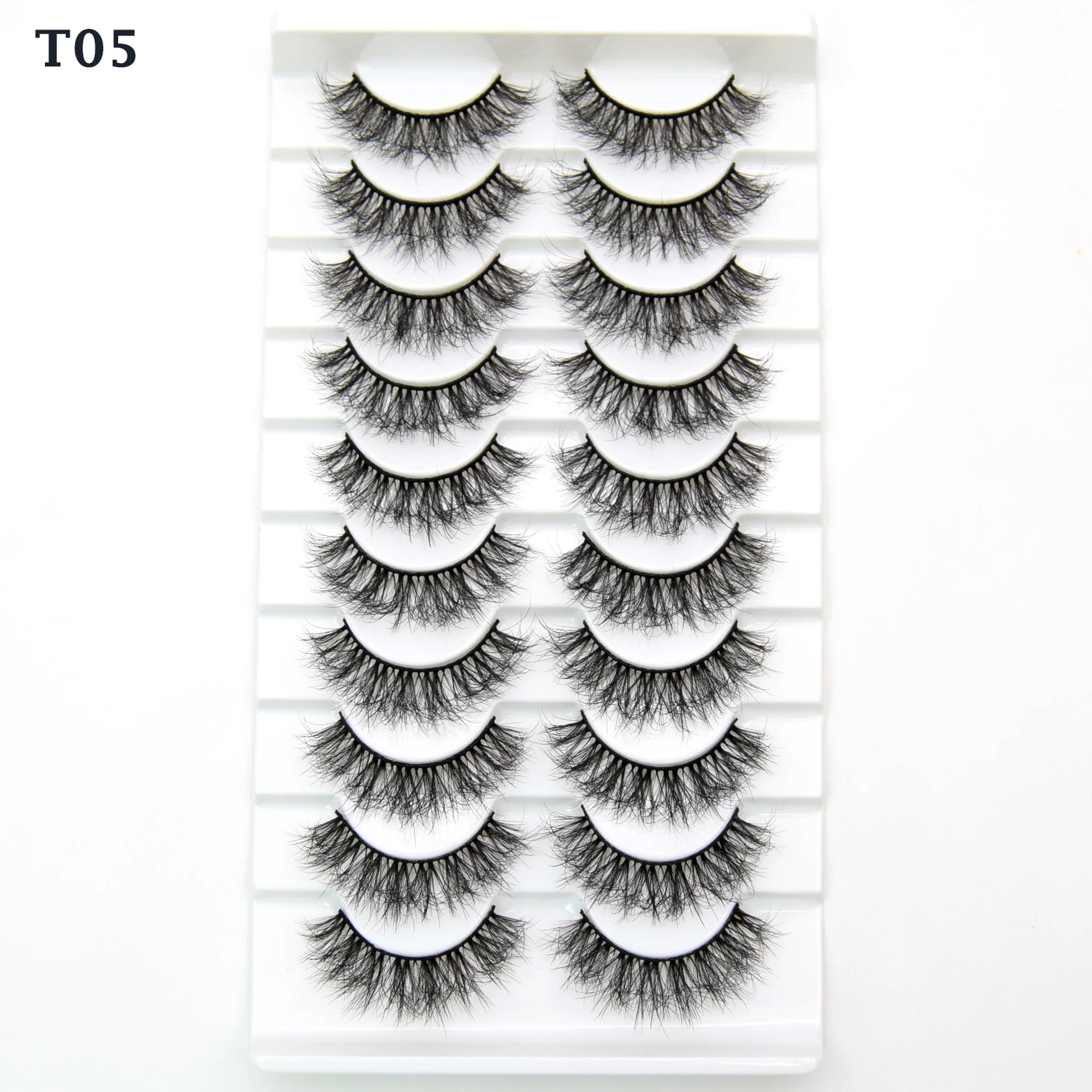Natural False Eyelashes 3/5/10 Pairs Fake Lashes Long Makeup 3D Mink Lashes Extension Eyelash Mink Eyelashes for Beauty eyelash extensions fake eyelashes eyelash extension eyelash extension lashes false eyelashes