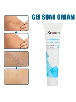 20g Scar Removal Cream Removes Repair Remove Pregnancy Scars Gel Reats Burn Surgical Facial Care Body Beauty Firming Skin Care - Thumbnail 8
