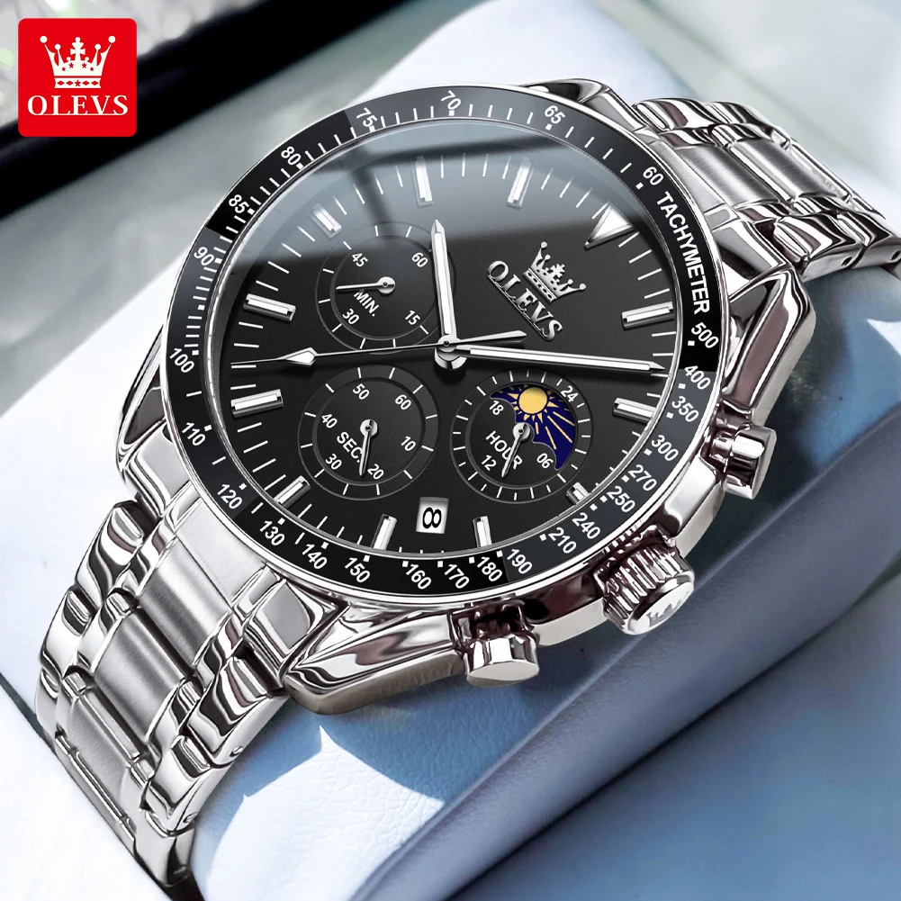OLEVS 3618 التناظرية الأصلية الساعات للرجال جودة ع...