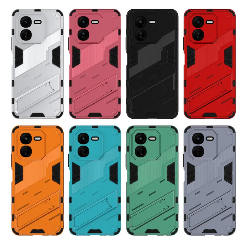 Punk Style Armor Bumper Shield Protective Phone Case
