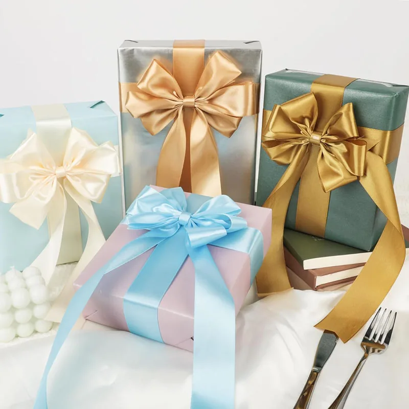 Elegant Silk Satin Ribbon for Events and DIY Crafts - 25 Yards