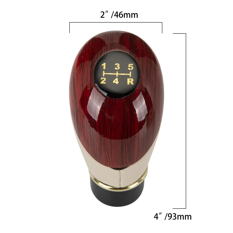 Universal Auto 5 Speed Shift Knob Head Racing Car Gear Lever Handle Shiter  Pomo De Carro - Gear Shift Knob - AliExpress