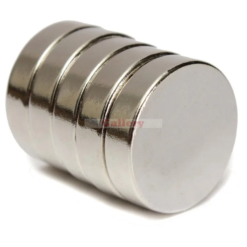 Neodymium Magnets Iman Neodimio 15 Pcs N50 20mm X 5mm Strong Round Cylinder  Rare Earth magnet for fridge