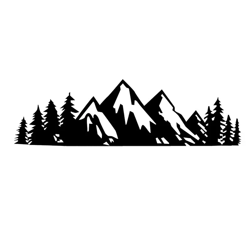 

glasses Lights helmet Stickers Snow Mountains and Trees Trunk Logo Window Glass Bumper Laptop For Toyota Honda Yamaha Sticker