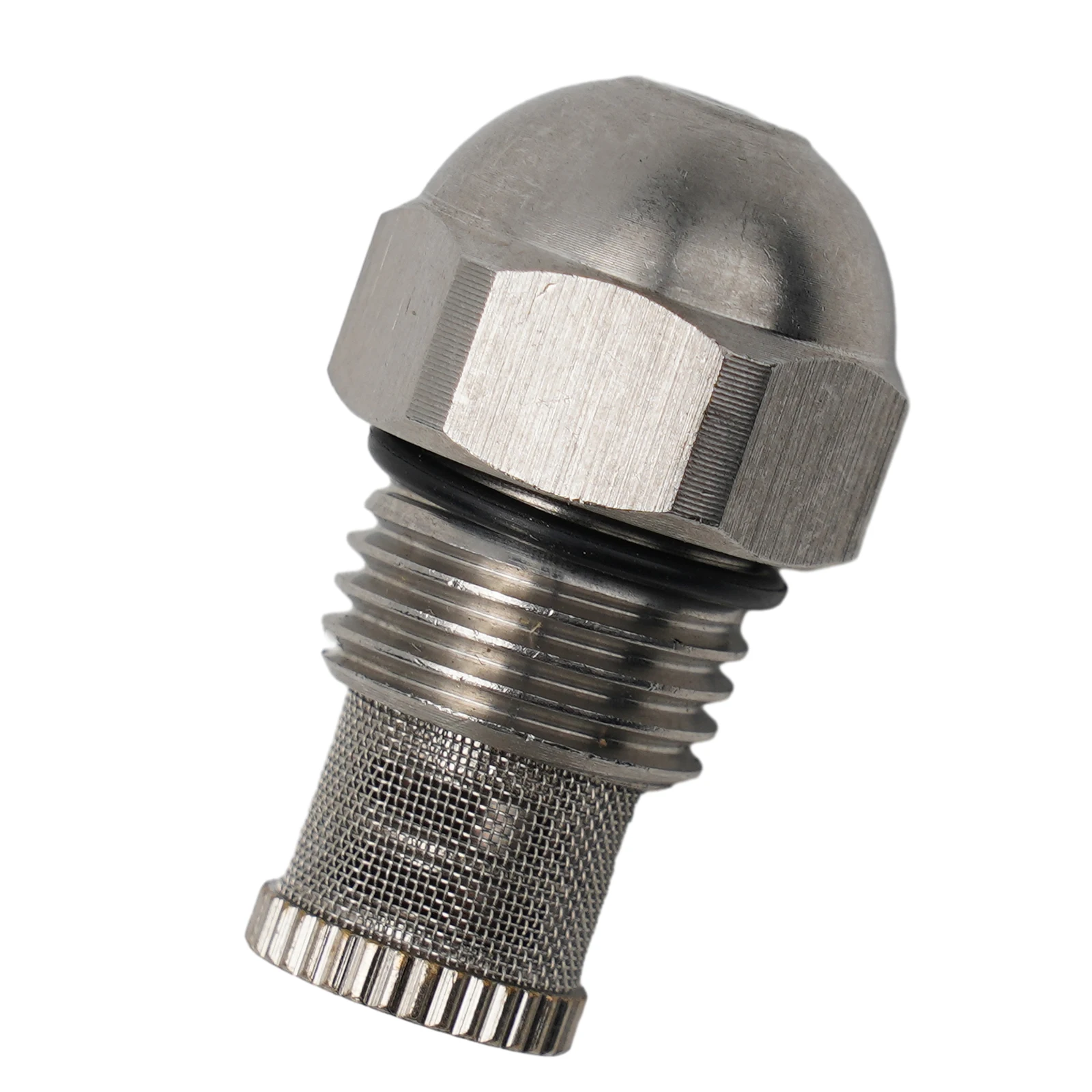 1/4BSPT Mist Nozzle Dia 0.3-1.5mm Orifice Stainless Steel Fine Atomizing Spray High/low Pressure Nozzle With Filter Screen