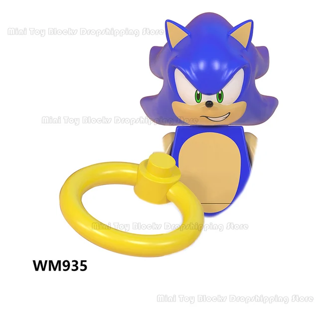 WM6086 WM6087 WM6088 LG1001 Sonics Anime Building blocks Amy Rose Ray Storm Shadow Bricks mini action toy figure Children gifts WM935