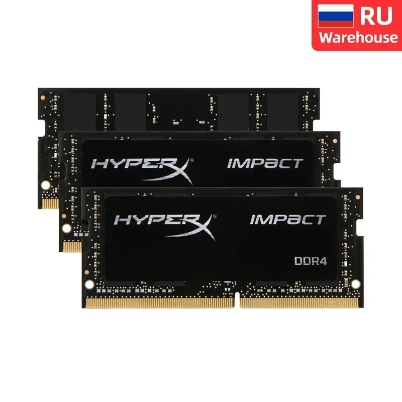 HyperX Fury DDR4 8GB 16GB 32GB 2133MHz 2400MHz 2666MHz 3200MHz Laptop Memory PC4-25600 21300 19200 SODIMM DDR4 Notebook RAM