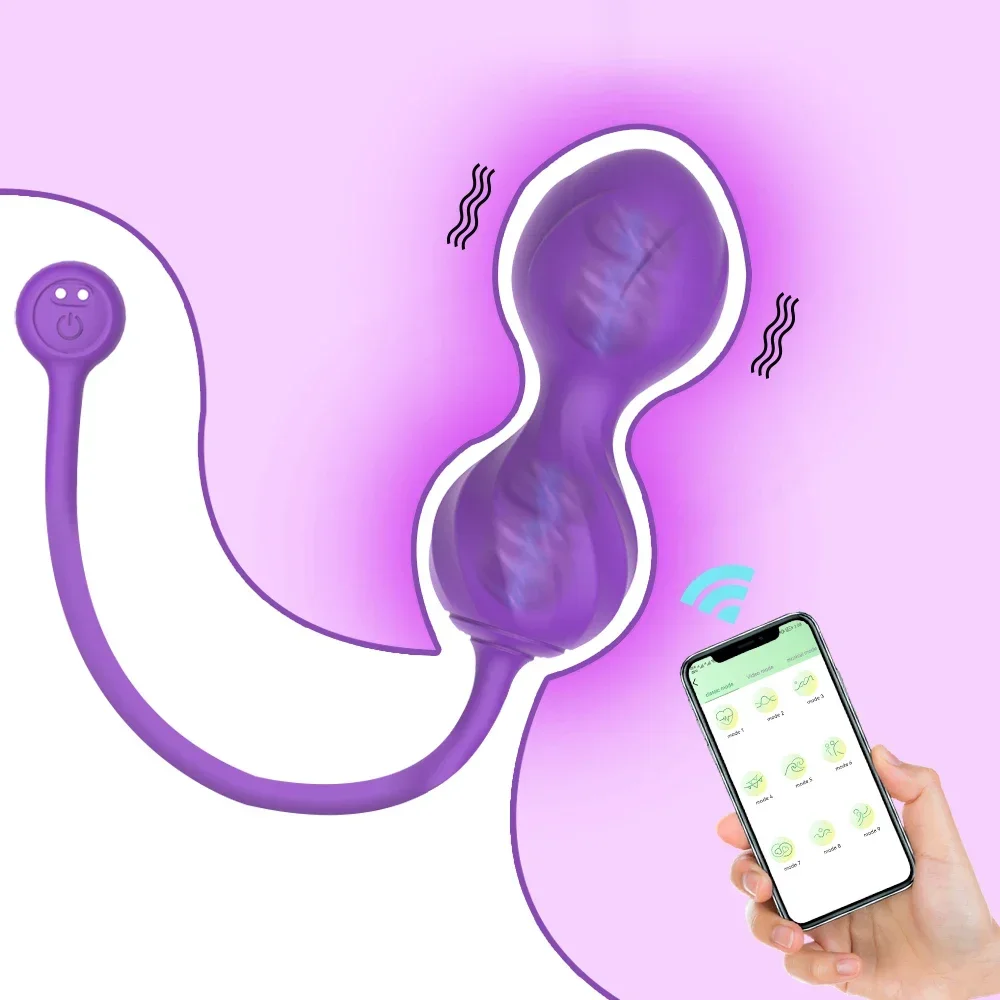 Vibrator Vagina Exercise Kegel Ball Kit Women's Vagina Geisha Ball APP Control Vibration Vibrator Female Sex Toy Adult Products sex toy