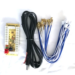 USB Zero Delay Encoder DIY Kit with LED Push Button and Joystick (Kit 1 4.8mm)
