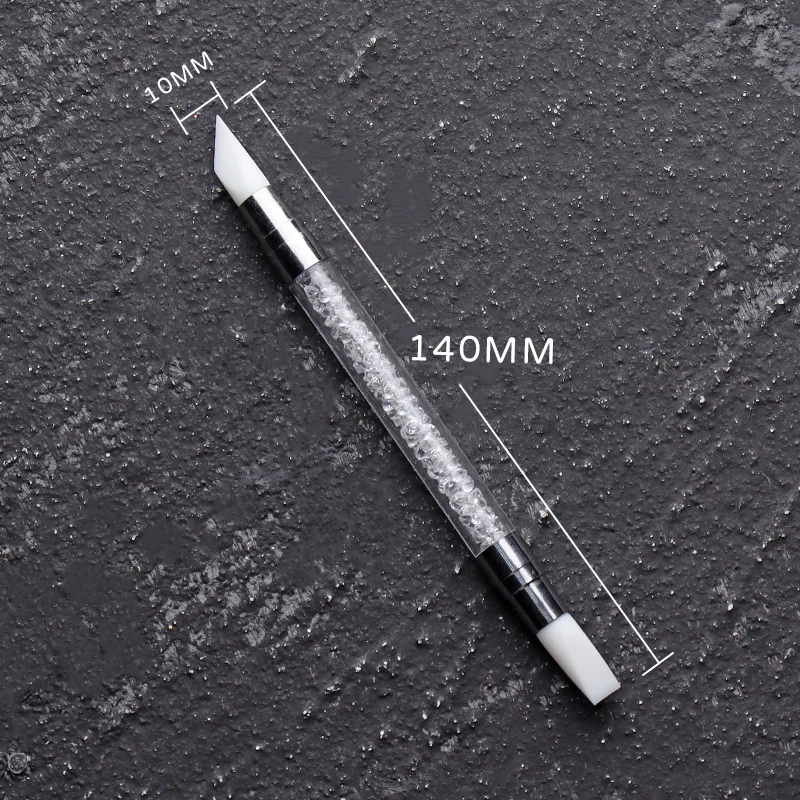 Seal Stamp Wax Spoon Cleaning Tool Soft Silicone Spoon Melting Wax Spoon Cleaner DIY Wedding Invitation Clear Stamps Tool