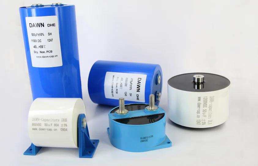DAWNCAP DLA DHB 10UF 15UF 25UF 30UF 40UF 50UF 100UF 800VDC 50A &plusmn;5% Filter Capacitor M6