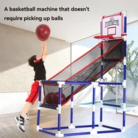 Kids Basketball Sports shooting Rack Indoor Outdoor Hoop Arcade Game Toys with 1 Balls For Boys and Girls Gifts