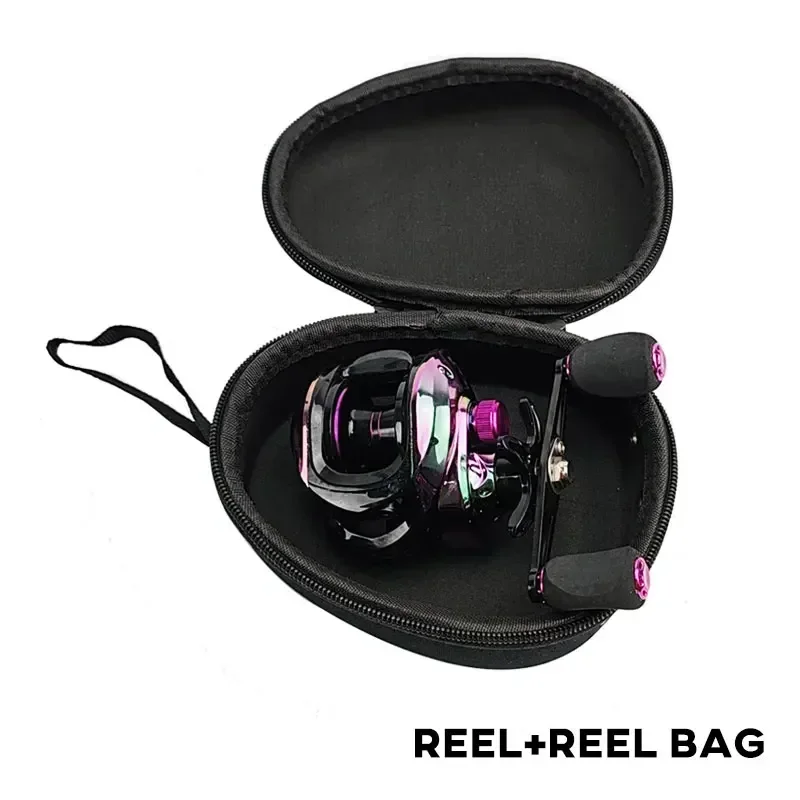 

Best 18+1bb Baitcasting Reel 7.2:1 Fishing Reel Handle Aluminum Alloy Max Drag 10kg Reels With Bag For Freshwater Fishing Pesca