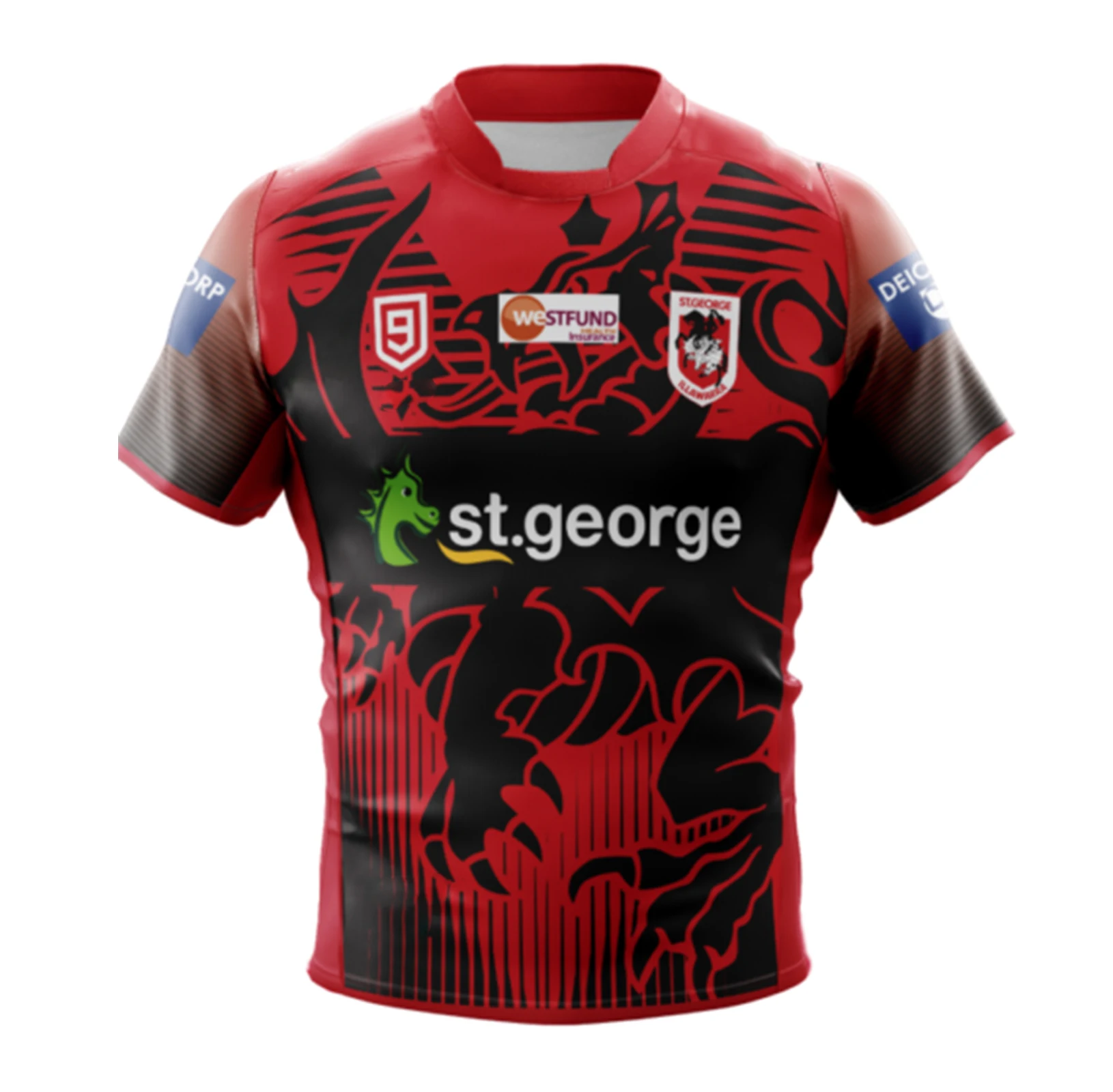 

2020 ST.GEORGE DRAGON Nines Men's Rugby Jersey