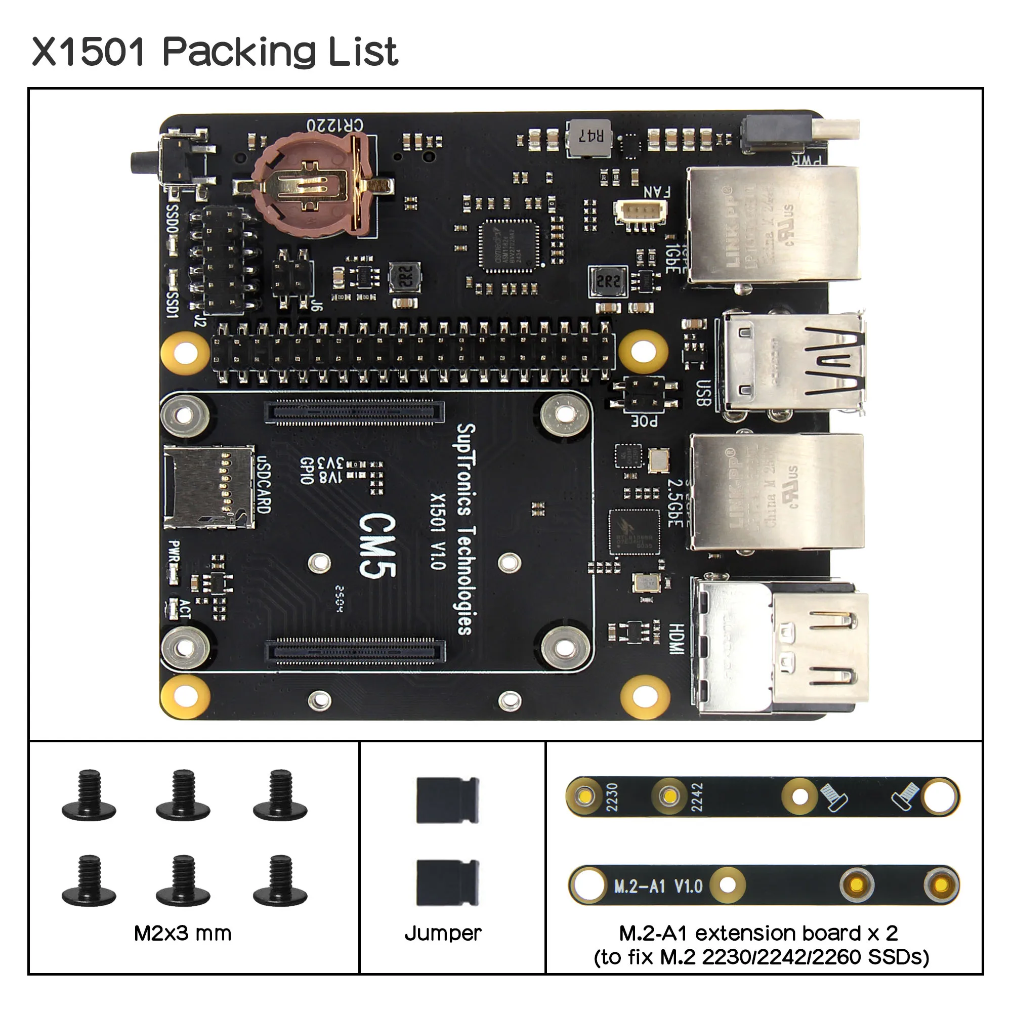 PCIe3.0 to 4 M.2 NVMe shield for Raspberry Pi 5 - buy at the price of $65.27 in