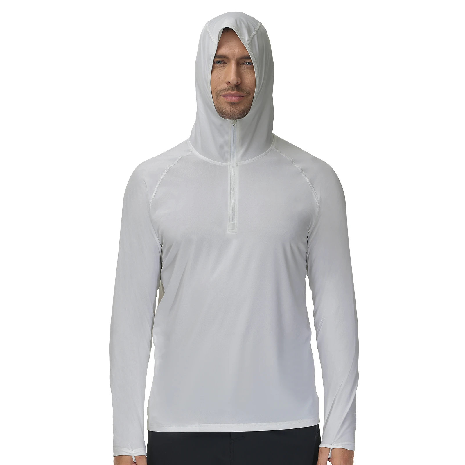 Men's Fishing Hoodie Shirt UPF 50+ Quick Dry Performance Long Sleeve Sun  Protection Jersey - AliExpress