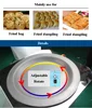 Automatic Rotary Fried Frying Dumpling Furnace Small Frying Pan Sticking Fried Frying Pan Dumpling Machine YC-62 3