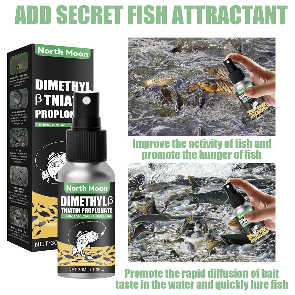 Fish Attractant Lures Baits Portable Fish Attractant Spray Fishing  Accessories for Freshwater and Sea Fish Fish Attractant DJA88