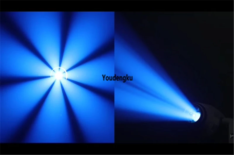 2 pieces light + case 250W 7R led spot Moving Head Light Zoom 8Prism DMX Stage L