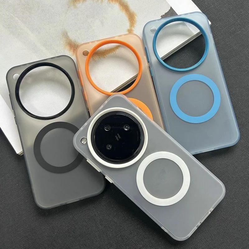 Magnetic Candy Color Military Shockproof Phone Case