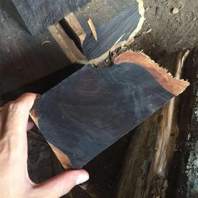 보라색 백단향 허리 마사지, 두드림, 탄력 있는 경혈 두드림 스틱, 야외 휴대용 EDC 도구