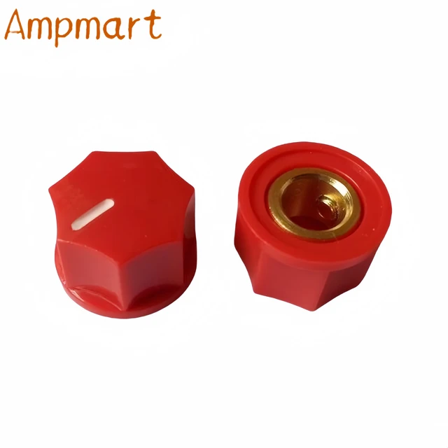 10 Manopole Per Pedali Effetto Chitarra - Nero, Con Viti E Cacciavite, Per Potenziometri 6.4mm - Foto 6