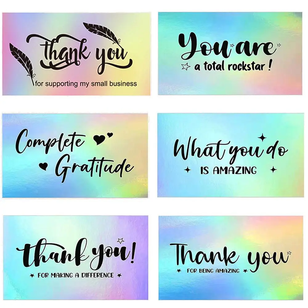 50pcs-danke-f-r-ihre-auftrag-karten-sie-sind-genial-gru-postkarte