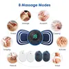 Mini Neck Massager Portable Electric Intelligent Patch for Back and Shoulder Massager With Pad and Remote 4 Mini Neck Massager Portable Electric Intelligent Patch for Back and Shoulder Massager With Pad and Remote 4