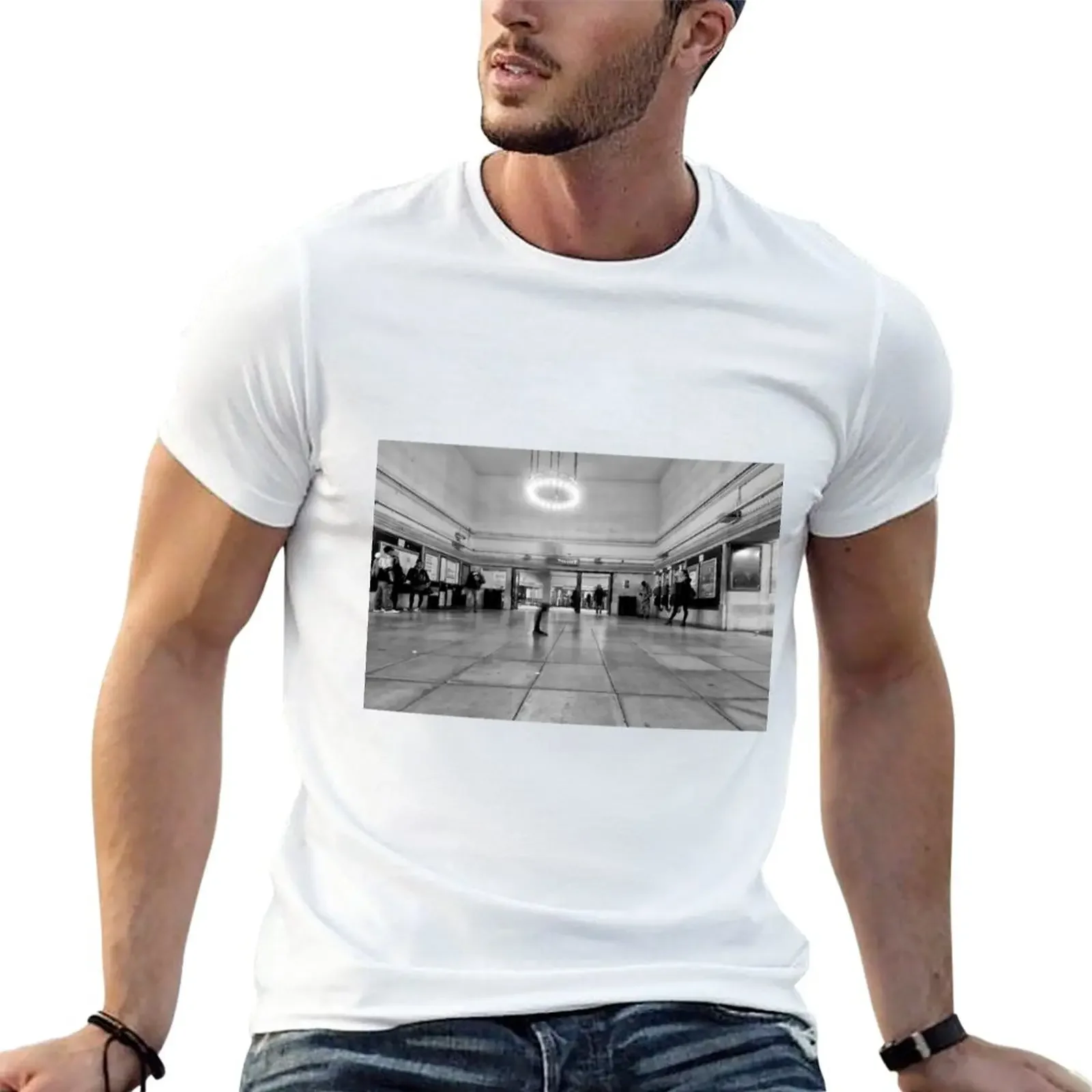

Morden Tube Station T-Shirt sports fans plus sizes workout shirts for men
