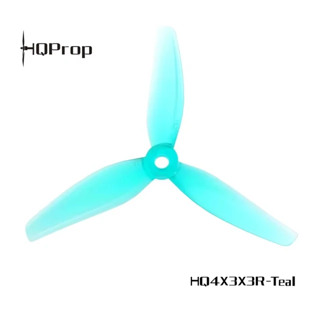 4Pairs HQProp 4X3X3V2 3-Blade Propeller (2CW+2CCW)-Poly Carbonate Freestyle Durable 4 Inch Propeller for FPV Racing RC Drone 2