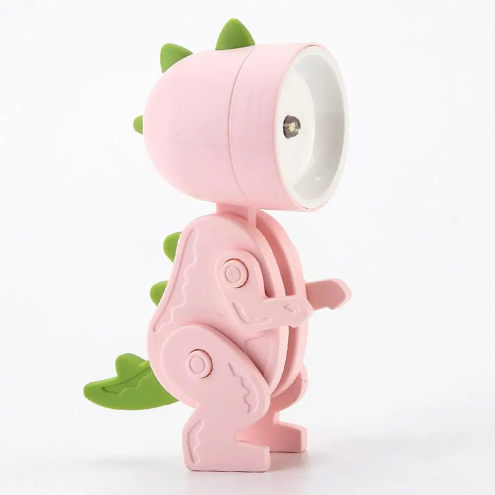 

Cute Night Light Adorable Cartoon Dinosaur Lamp with Flexible Limbs Flicker Free Mini Size Night Light for Eye Protection Cute